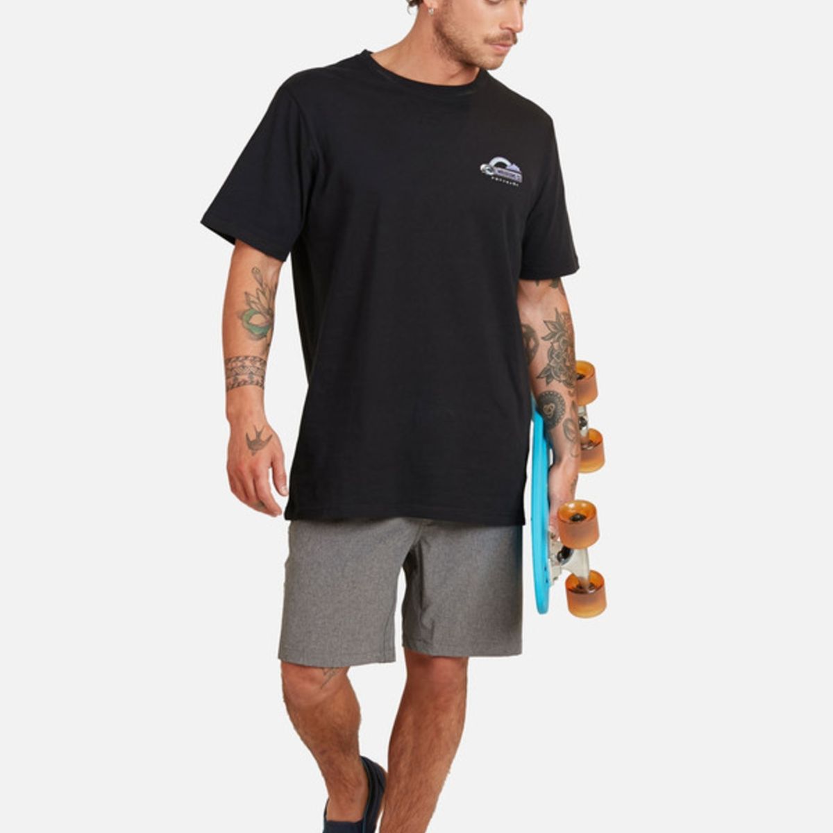 MAUI AND SONS - Bermuda   Melange Jogger  Hombre Gris Maui And Sons