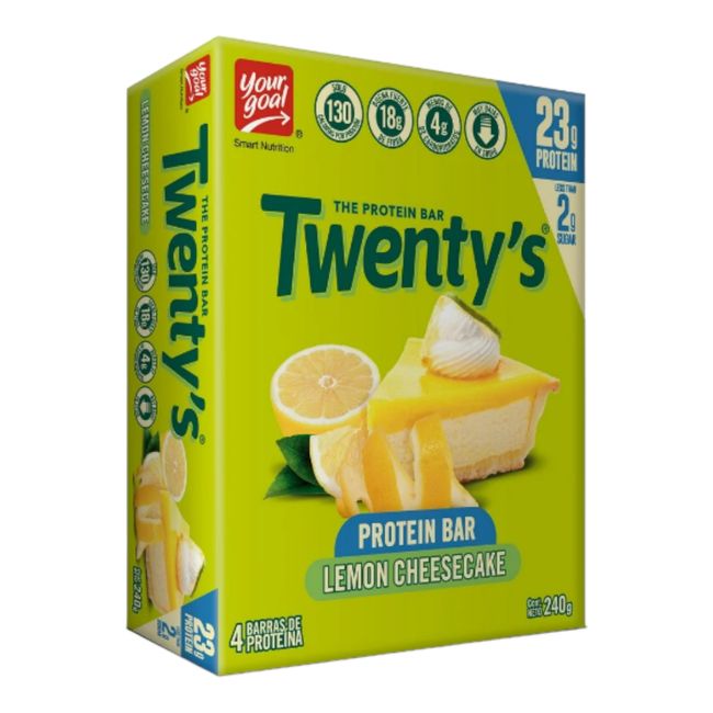 YOURGOAL - 4 BARRAS TWENTYS LEMON CHEESECAKE - YOUR GOAL