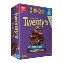YOURGOAL - 4 BARRAS TWENTYS CHOCOLATE FUDGE - YOUR GOAL