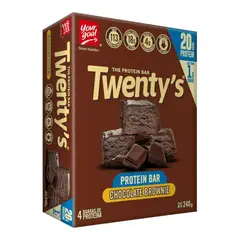 YOURGOAL - 4 BARRAS TWENTYS CHOCOLATE BROWNIE - YOUR GOAL