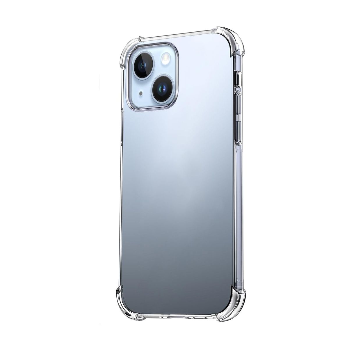 GENERICO - Carcasa para iPhone 15 Transparente Reforzada Antigolpes