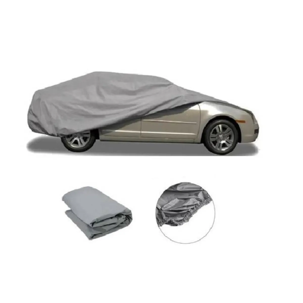 GENERICO - Carpa Funda Para Autos Cubre Sol y Agua Talla XXL