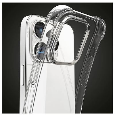 Imagen 2 del producto Carcasa para iPhone 15 Pro Transparente Reforzada Antigolpes