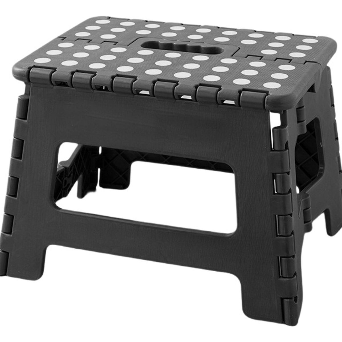 GENERICO - Taburete Plegable Banquito Piso Escala 22*29*22cm NEGRO