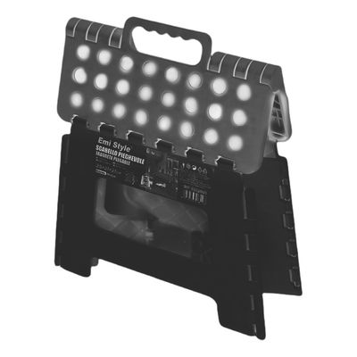 Imagen 2 del producto Taburete Plegable Banquito Piso Escala 222922cm NEGRO