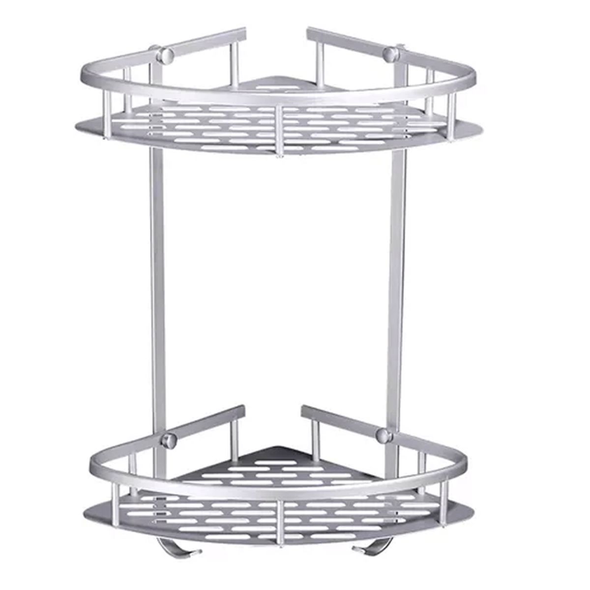 ESHOPANGIE - Organizador Para Ducha Estante Esquinero 2 Niveles Multiuso