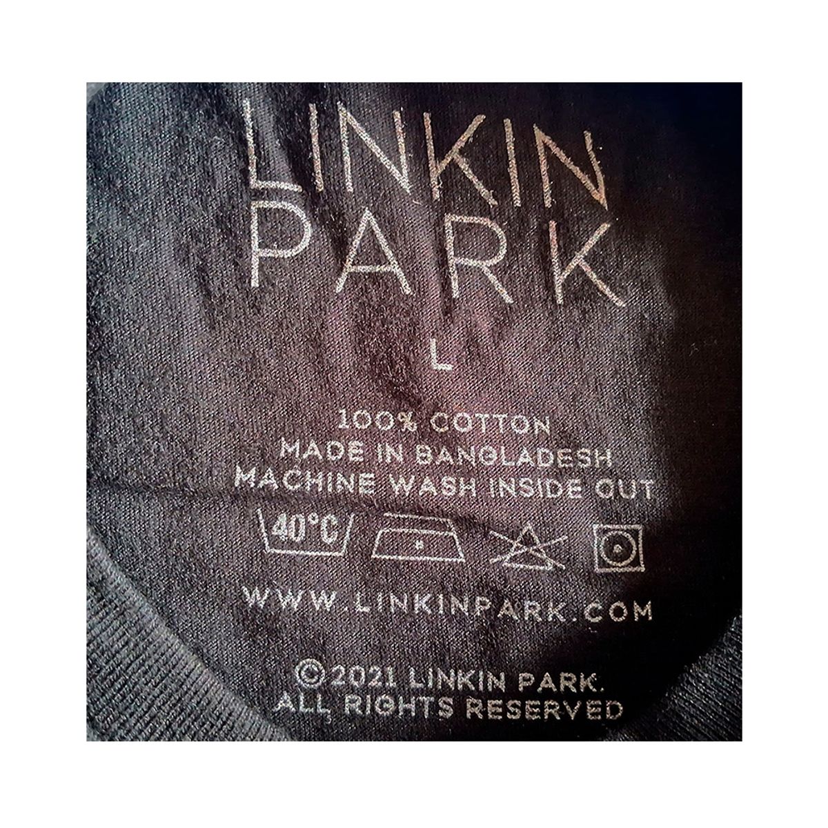 ROCK OFF OFFICIALLY LICENSED PRODUCTS - Polera original de Linkin Park con diseño de Minutes to Midnight