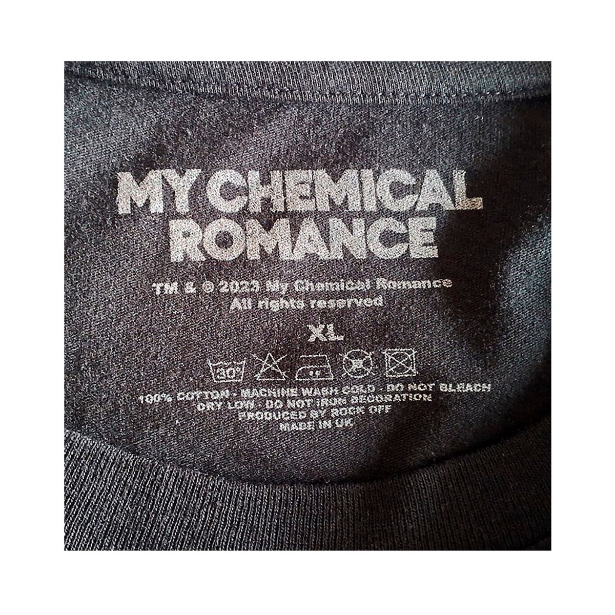 ROCK OFF OFFICIALLY LICENSED PRODUCTS - Polera original My Chemical Romance con diseño Angel of the Water