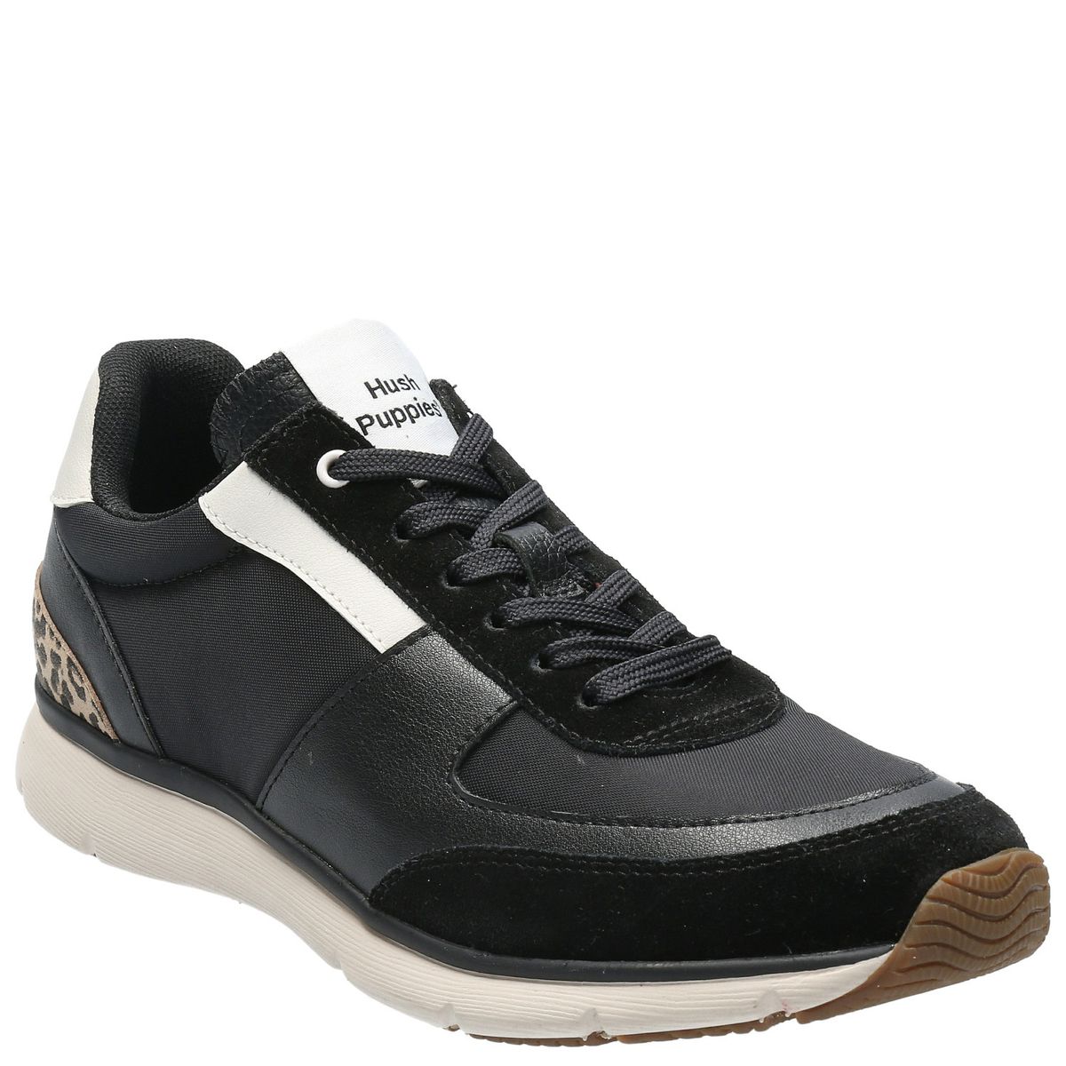 HUSH PUPPIES - Zapatilla Mujer Camp Negro HUSH PUPPIES
