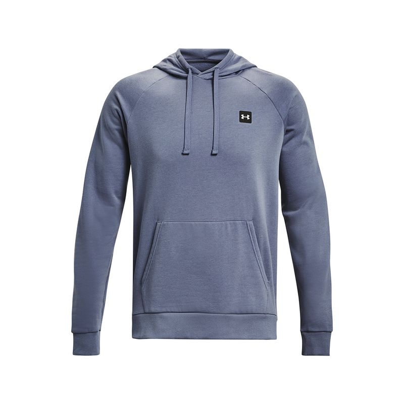 UNDER ARMOUR - Polerón Hombre Rival Fleece Hoodie Morado UNDER ARMOUR