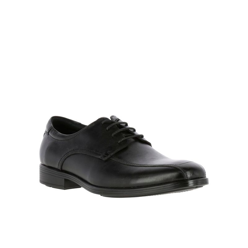 HUSH PUPPIES - Zapato Cuero Barnes Negro HUSH PUPPIES