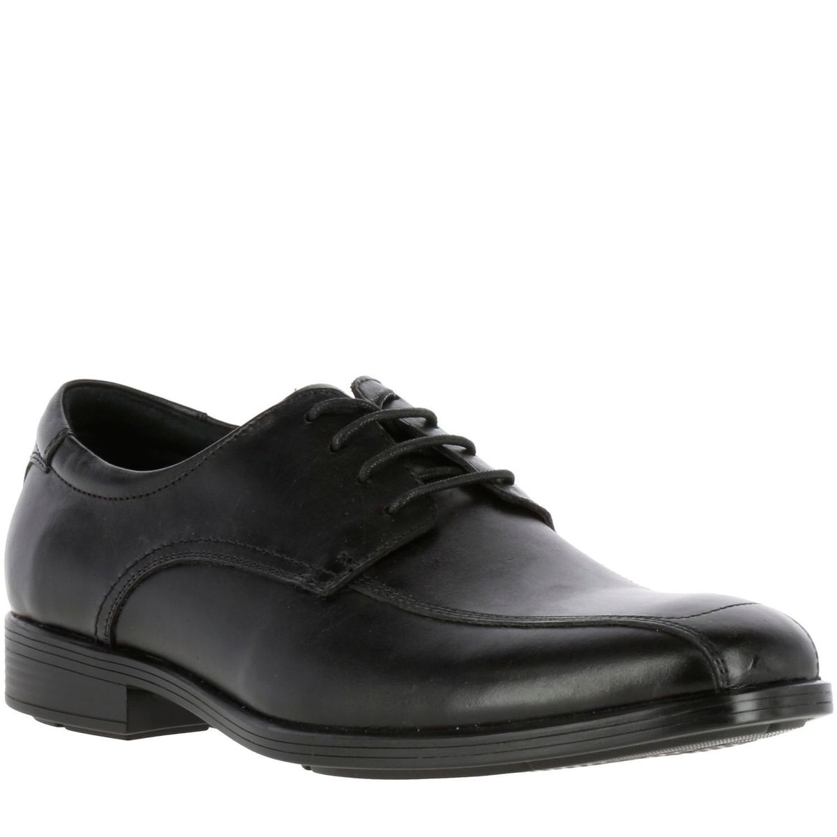 HUSH PUPPIES - Zapato Cuero Barnes Negro HUSH PUPPIES