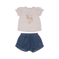 Conjunto Bebe Niña Blanco