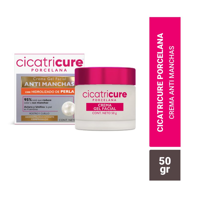 CICATRICURE - Cicatricure Porcelana Crema Gel Facial 50Gr