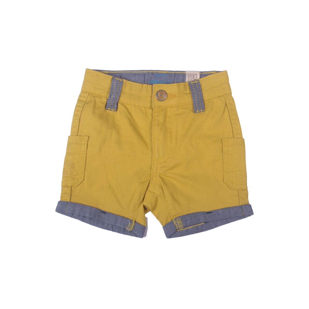 PILLIN - Bermuda Bebe Niño Amarillo Pillin PILLIN