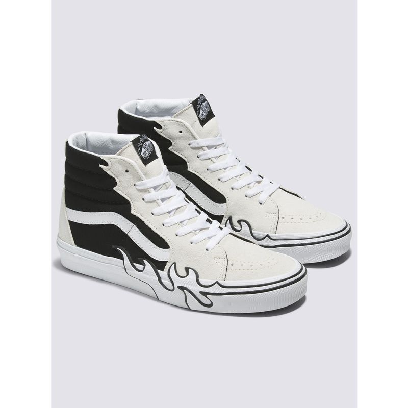 VANS - Zapatilla Con Caña Sk8-Hi Flame Blanco Unisex VANS