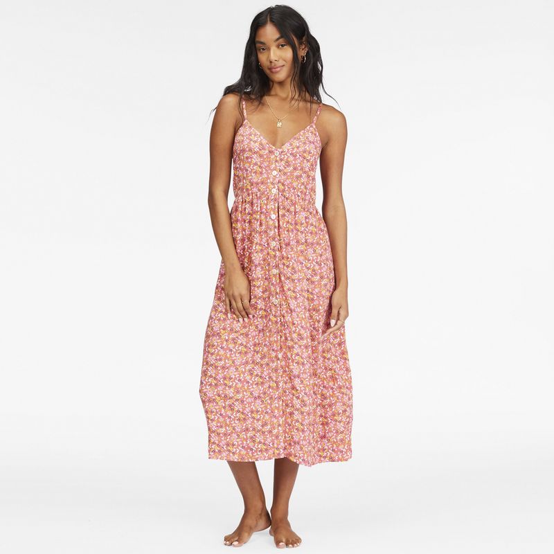 BILLABONG - Vestido Venice Babe J Wvdr Rosa Mujer BILLABONG