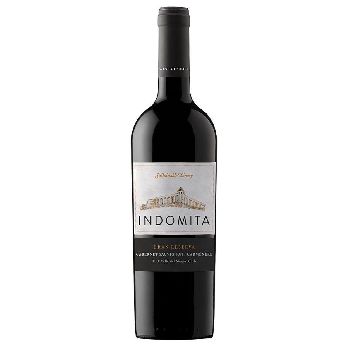 INDOMITA - Vino Indómita Gran Reserva Cabernet/Carmenére Botella 750cc INDOMITA
