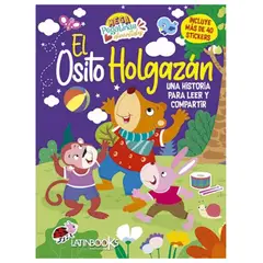 LATINBOOKS - El osito holgazán - Mega Pegatinas