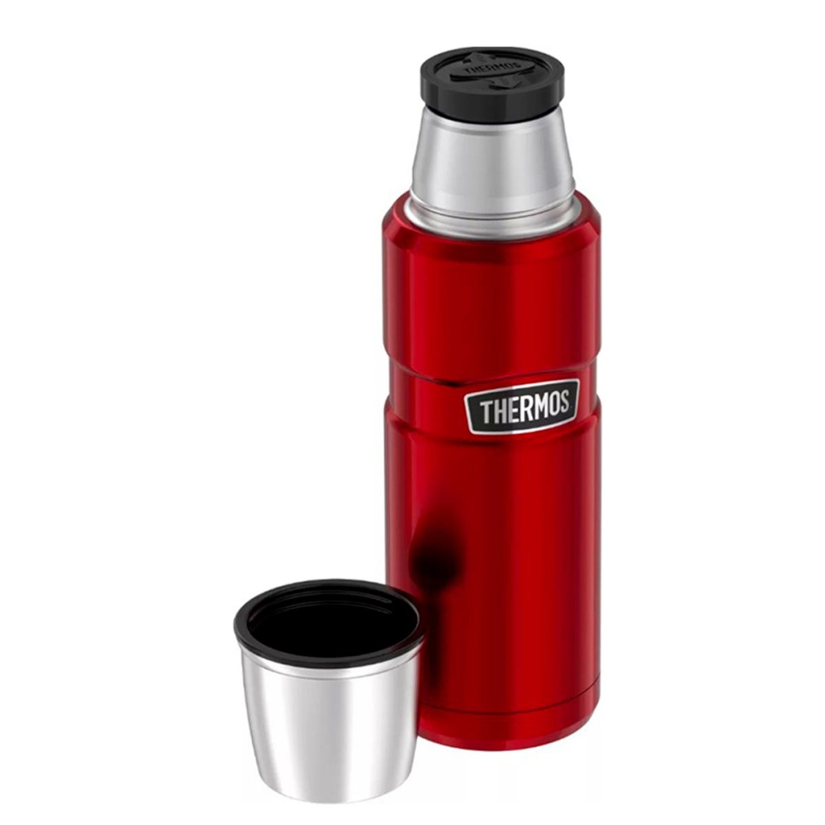 THERMOS - Termo Liquido Thermos King 470ml Acero inoxidable Rojo