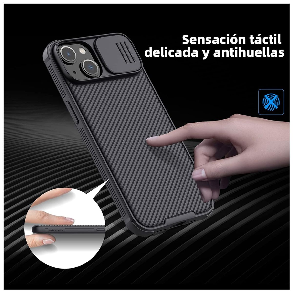 NILLKIN - Carcasa para Iphone 15 Nillkin Camshield Antigolpes