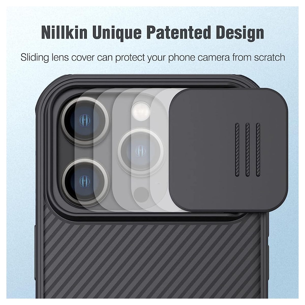 NILLKIN - Carcasa para Iphone 15 Pro Nillkin Camshield Antigolpes