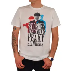 ROCK OFF OFFICIALLY LICENSED PRODUCTS - Polera original de Peaky Blinders con diseño Chromatic Tommy