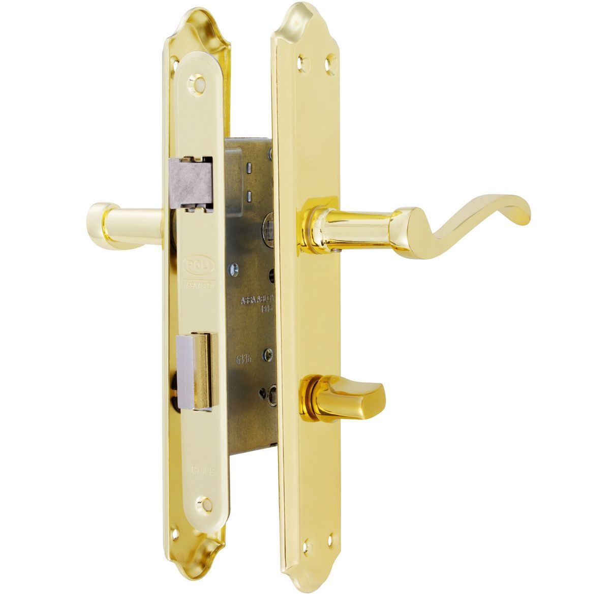 POLI - Cerradura Embutida Poli Anna B40 Baño