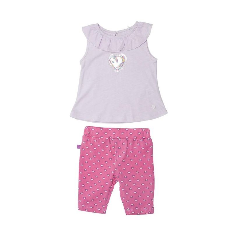 PILLIN - Conjunto Bebé Niña Lila Pillin PILLIN