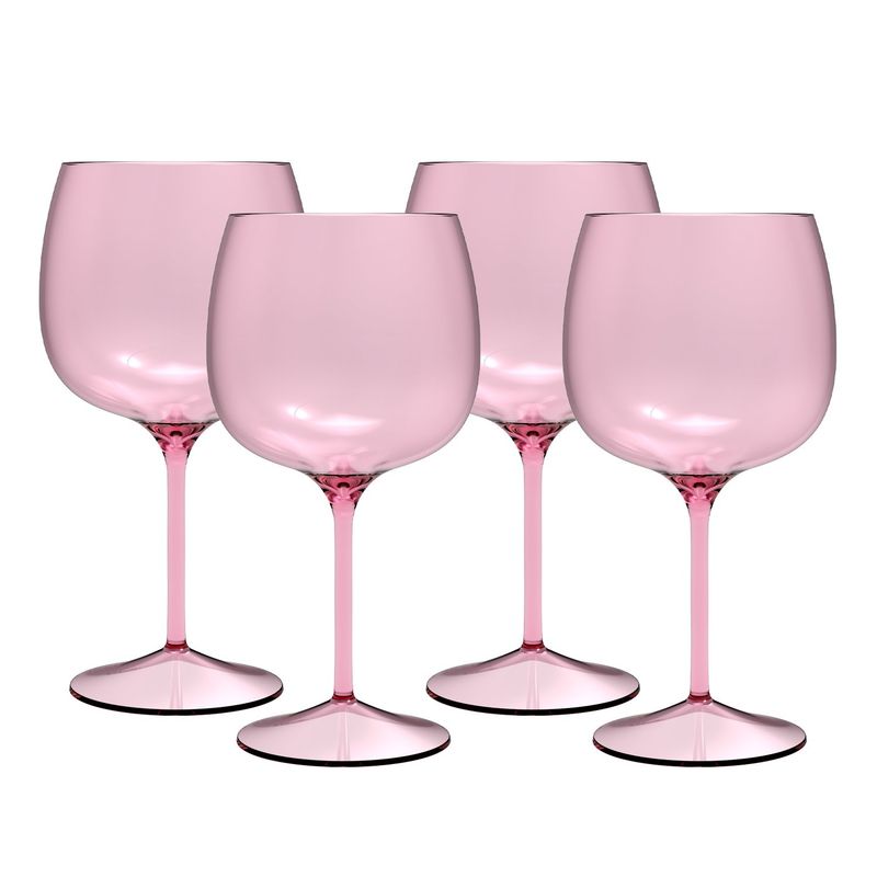 OU - Pack 4 Copas Gin Rosadas 600 Ml OU