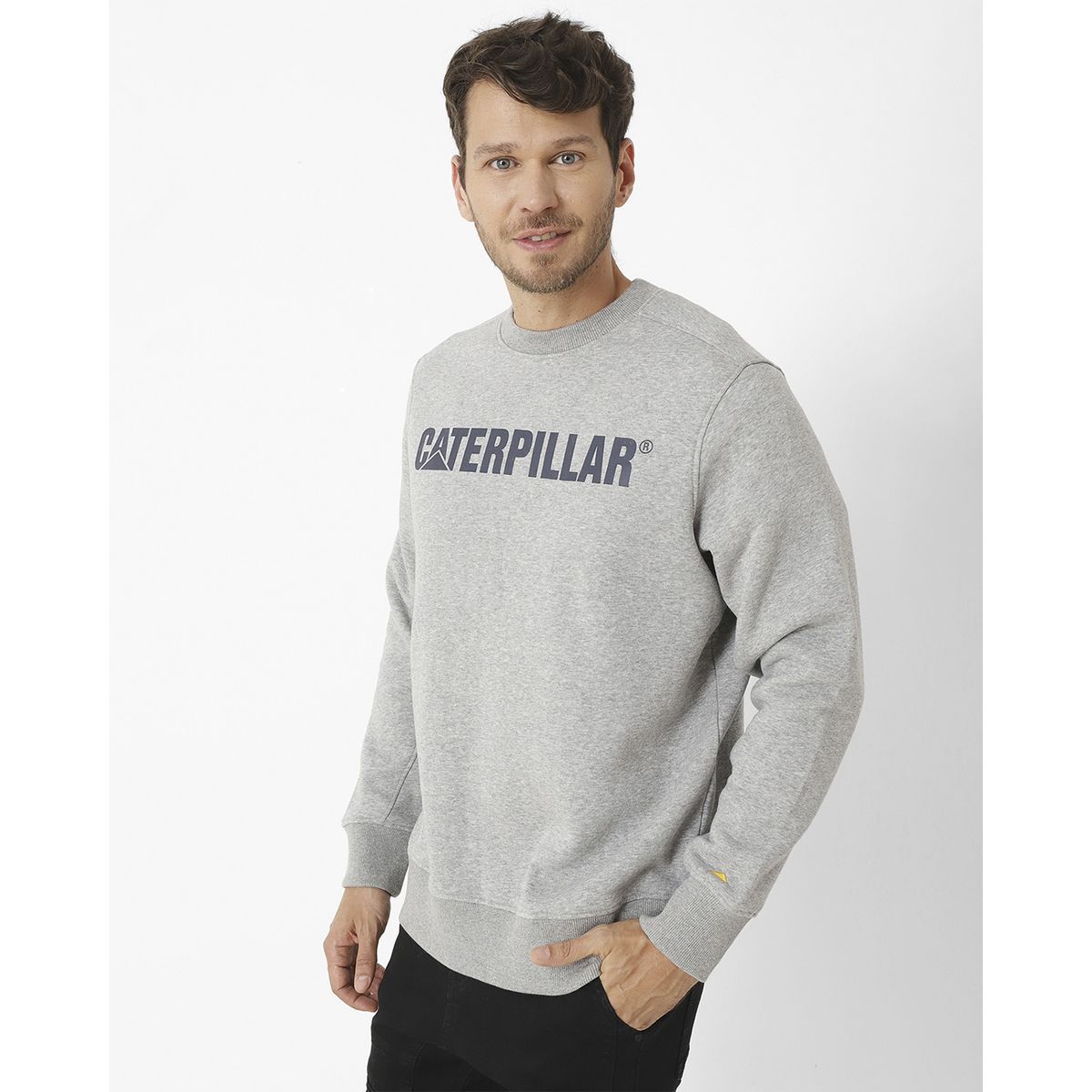 CAT - Polerón Caterpillar Logo Cre Azul Unisex