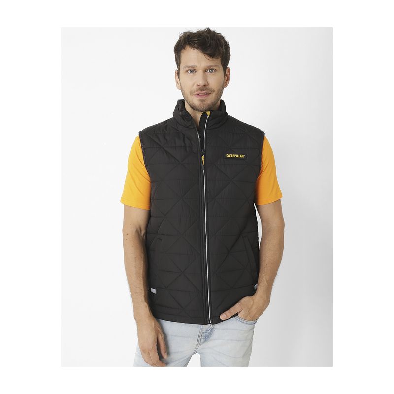 CAT - Chaqueta S/M Mediumweight Insulat Negro Hombre CAT