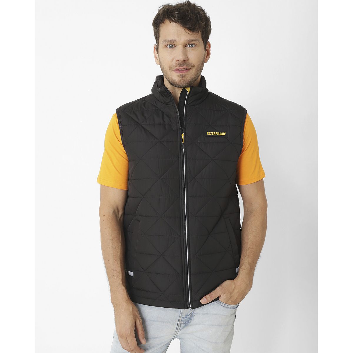 CAT - Chaqueta S/M Mediumweight Insulat Negro Hombre CAT