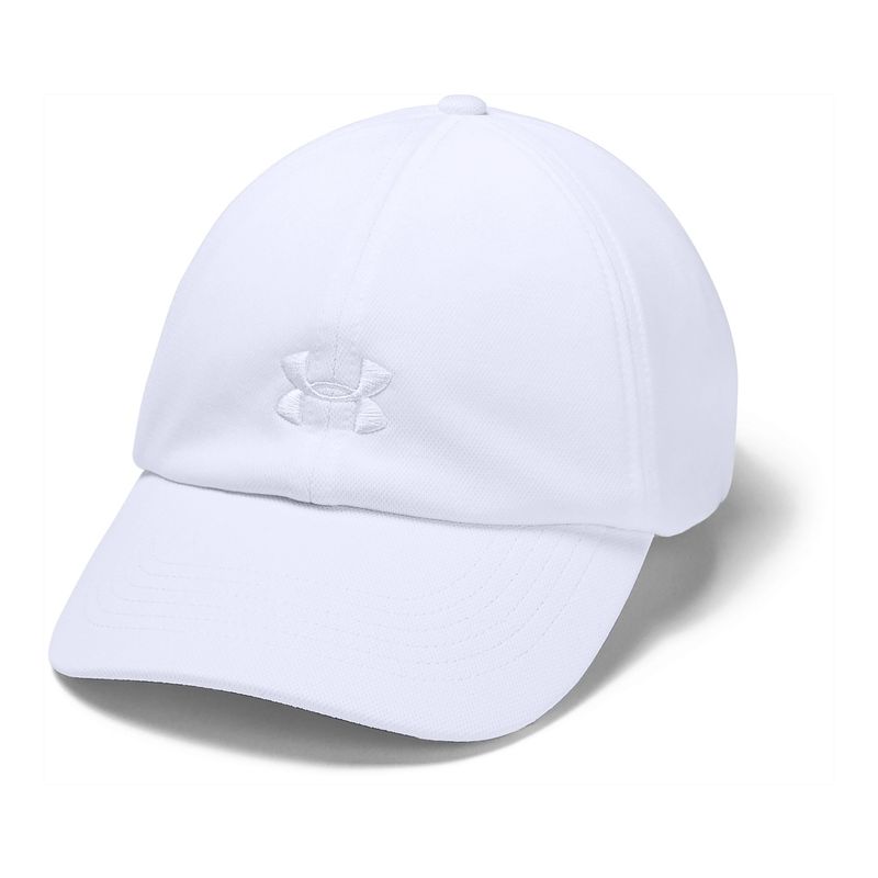 UNDER ARMOUR - Jockey Casual Ua Play Up Cap-Wht Blanco Mujer UNDER ARMOUR