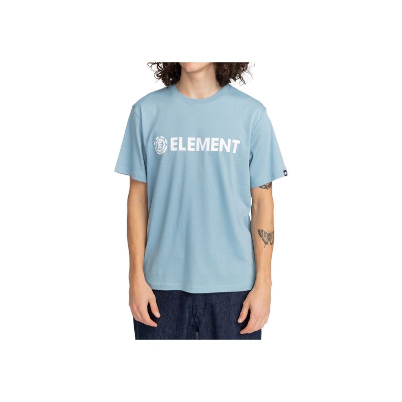 ELEMENT - Polera M/C Blazin Ss M Tees Celeste Hombre ELEMENT