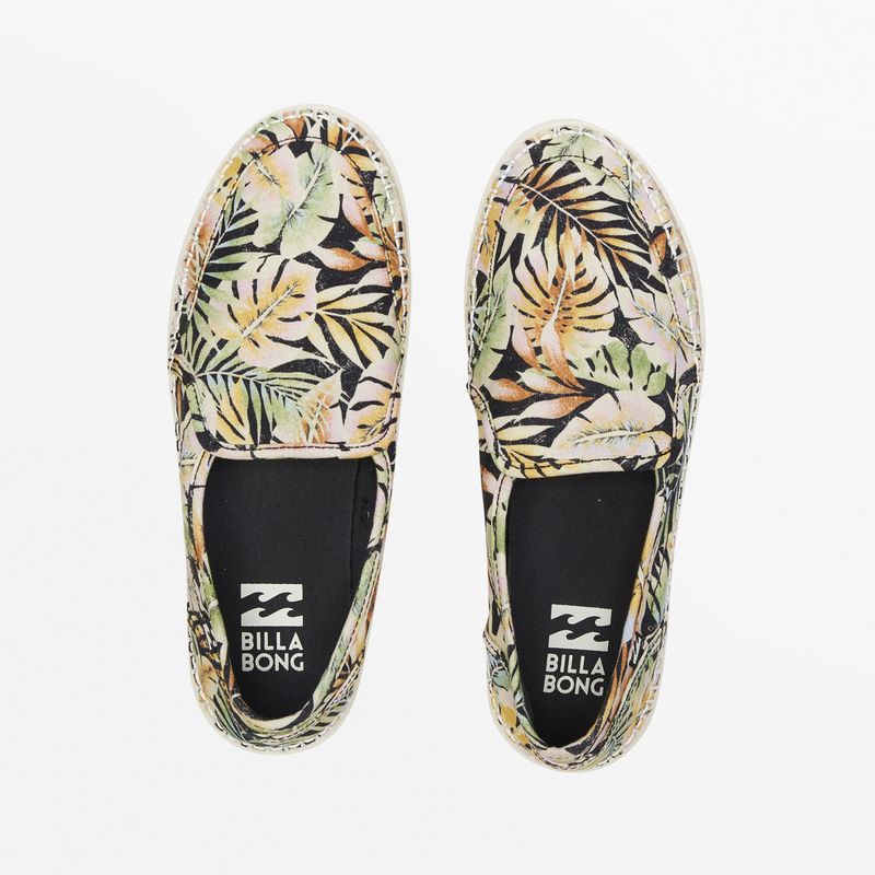 BILLABONG - Zapatilla Del Sol J Shoe Amarillo Mujer BILLABONG