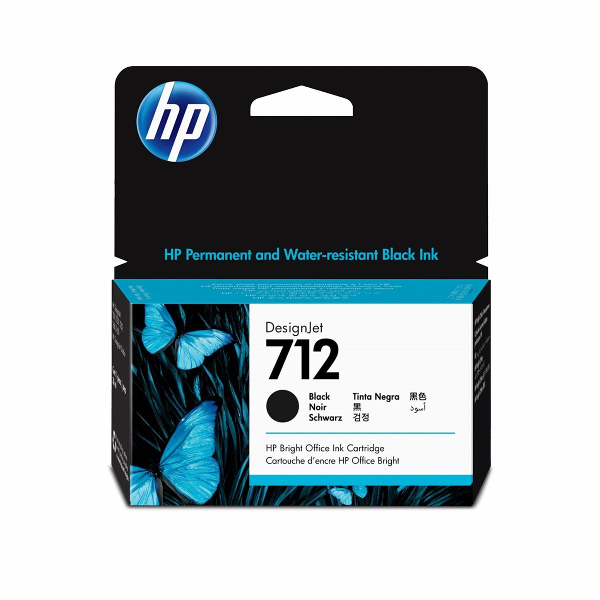 HP - Tinta Hp 712 Negro Original T210 T230