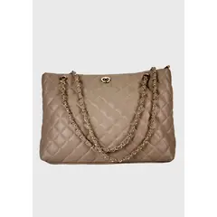 EDA MANZINI - Cartera Lenice Camel