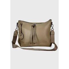 EDA MANZINI - Cartera Helga Beige