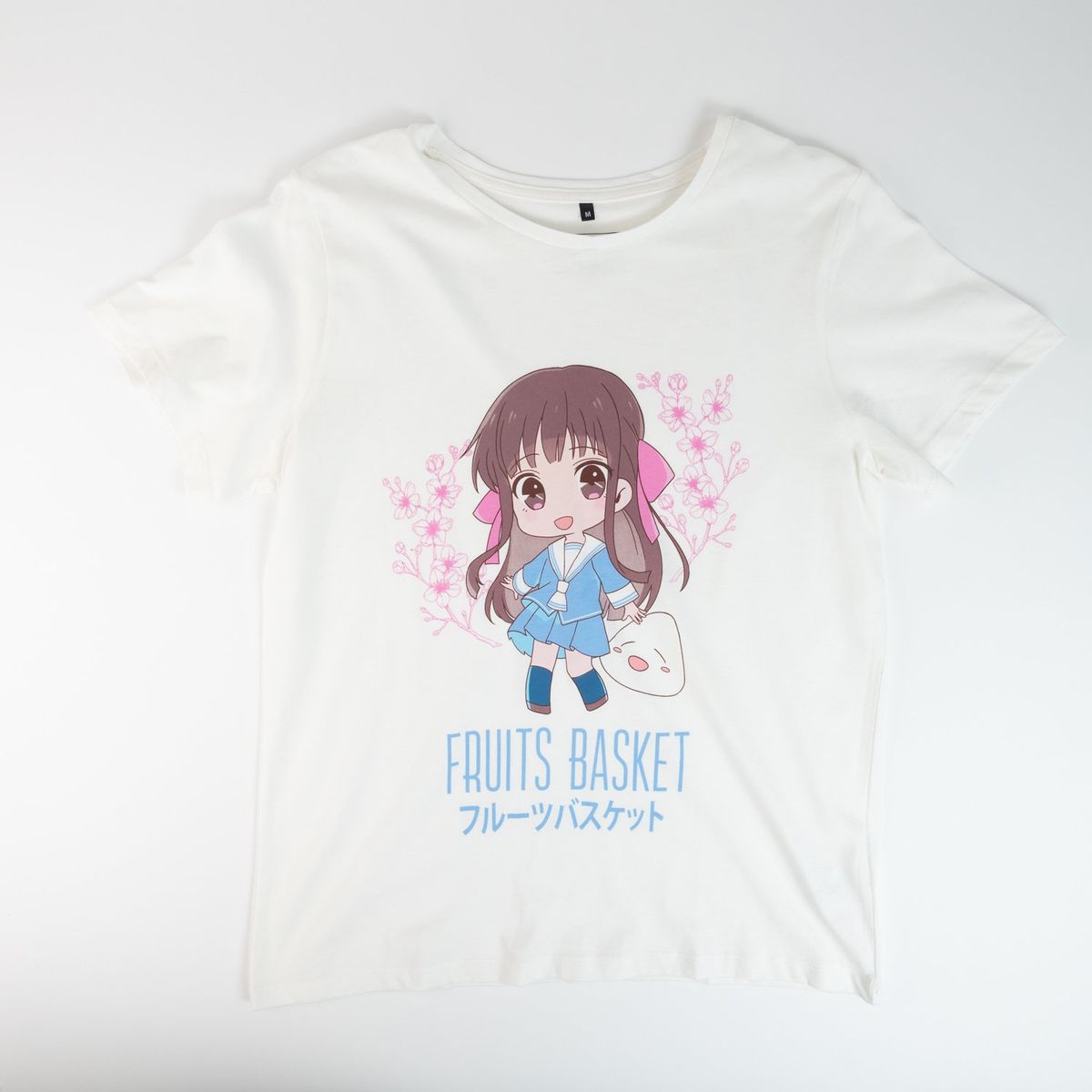 GENERICO - Polera Mujer YOU Fruits Basket  Girl Blanco