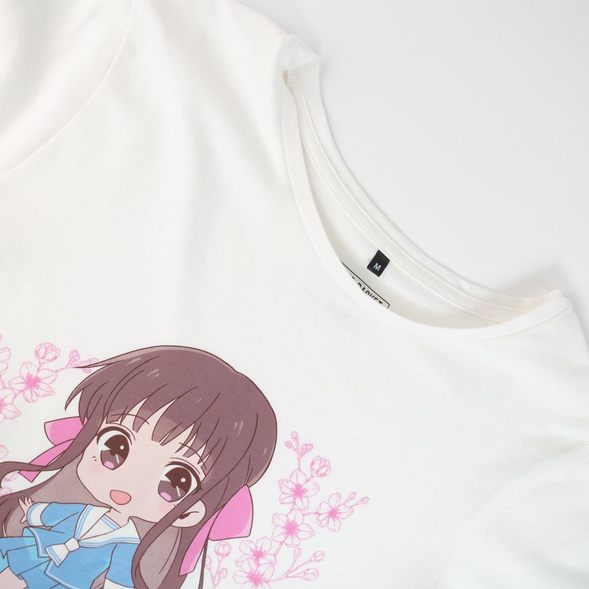 GENERICO - Polera Mujer YOU Fruits Basket  Girl Blanco