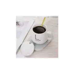 GENERICO - Pack 3 Taza Calentador Eléctrico Para Bebidas calientes Blanca
