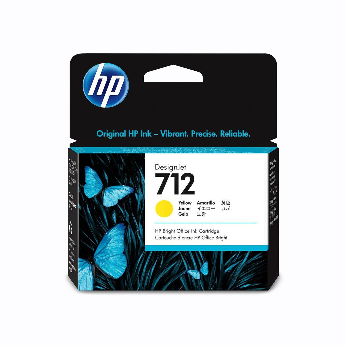 HP - Tinta Hp 712 Amarillo Original T210 T230