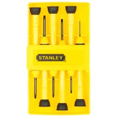 STANLEY - Juego Destornilladores Precisión 66-052