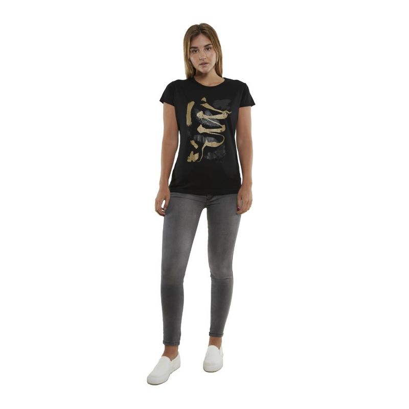 DIVINO JEANS - Polera Ural II Negra Divino Jeans - Negro
