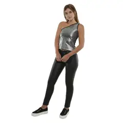 DIVINO JEANS - Polera Elba - Negro