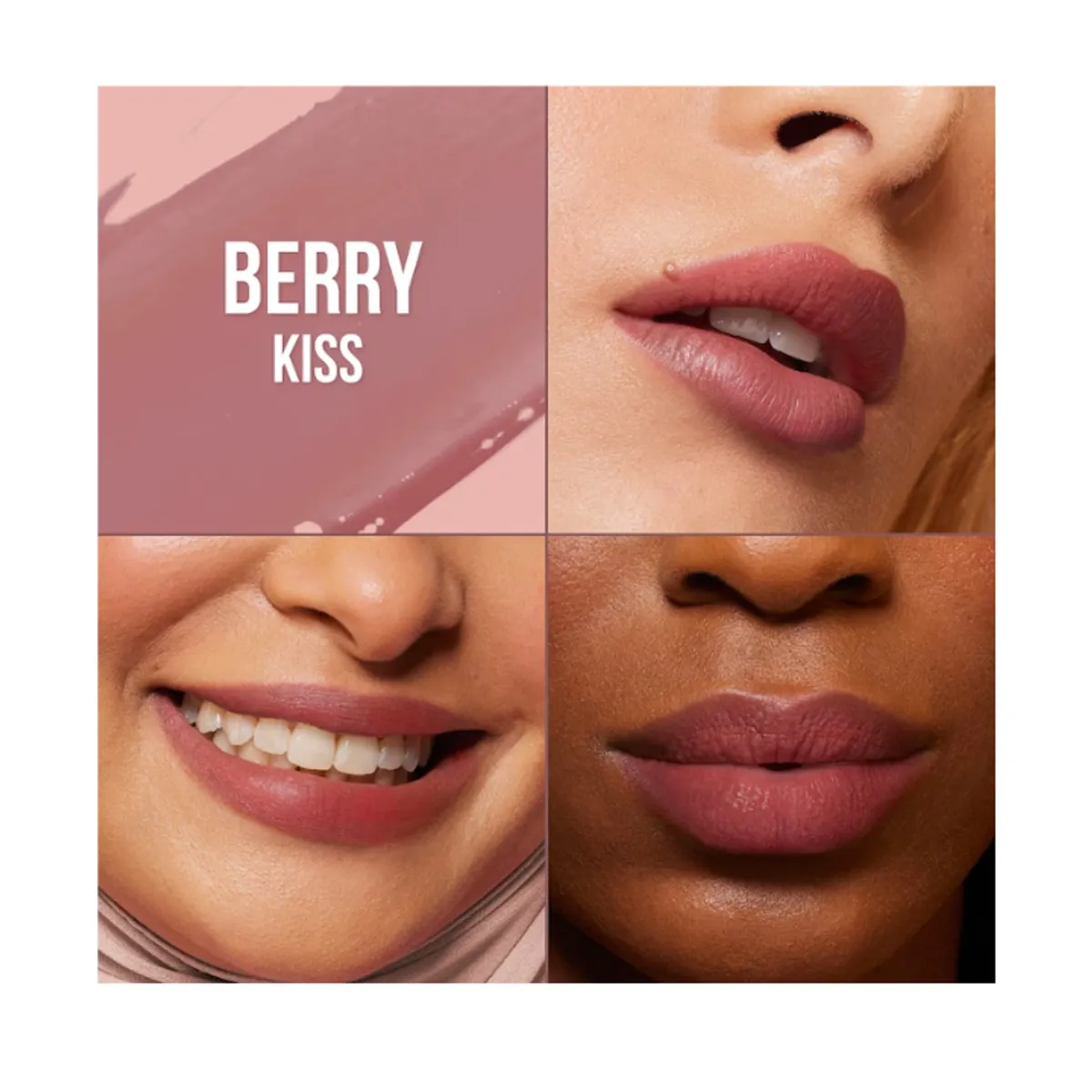 HUDA BEAUTY - Labial y Rubor Lip  Cheek Stain Huda - Berry Kiss.