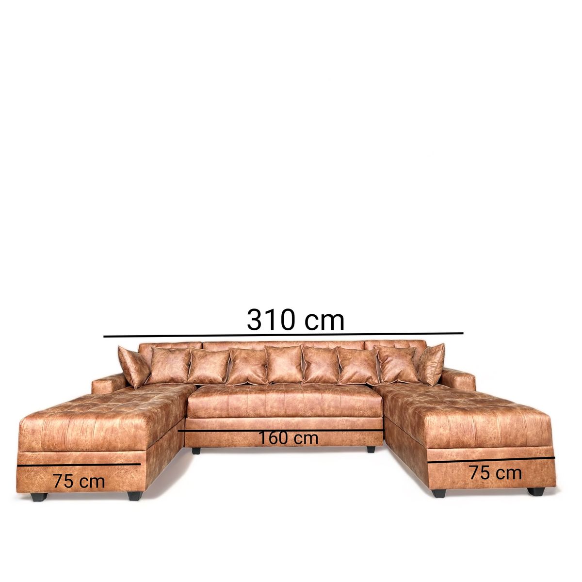 GENERICO - Sofá U Seccional C Living