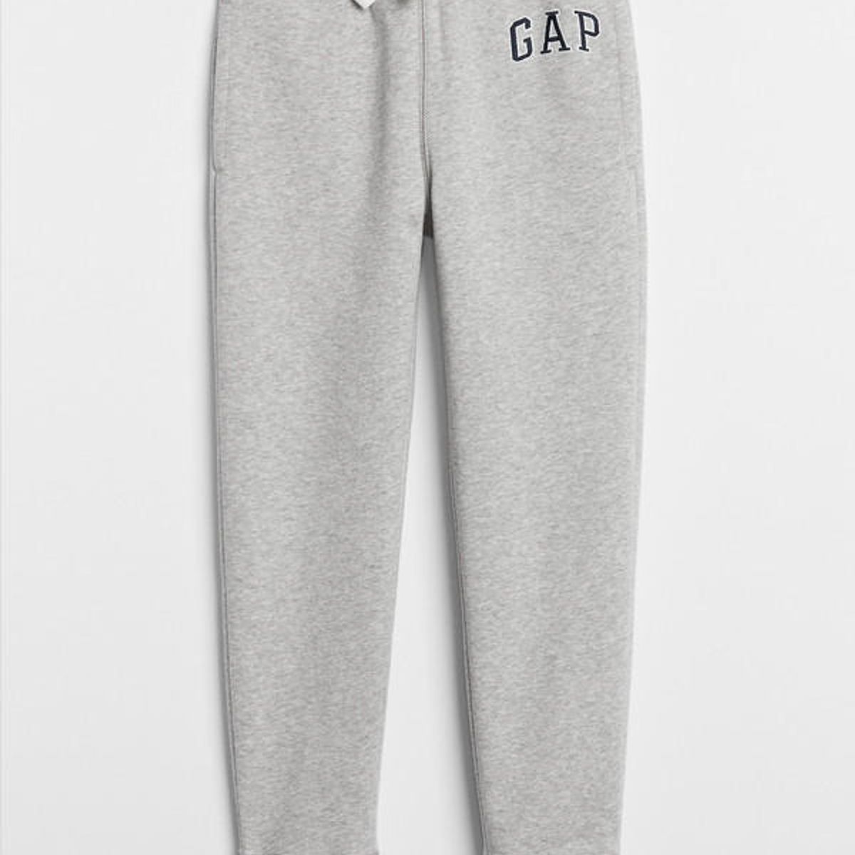 GAP - Pantalón de Buzo Logo Gris GAP