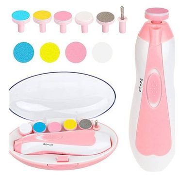 Imagen 2 del producto Lima de Uñas bebes Electrico Pulido Incluye Baterias Rosado